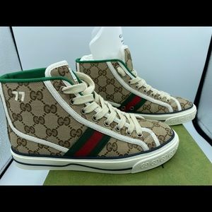 Brand New Gucci Canvas Sneakers!